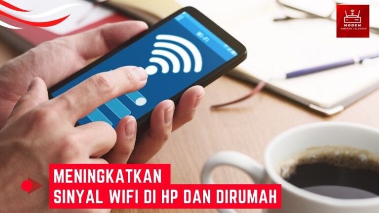 cara menguatkan sinyal wifi di hp