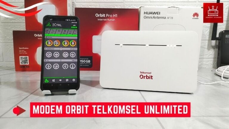 modem orbit telkomsel unlimited