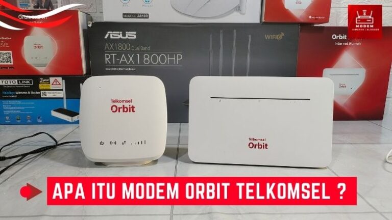 Apa Itu Modem Orbit Telkomsel
