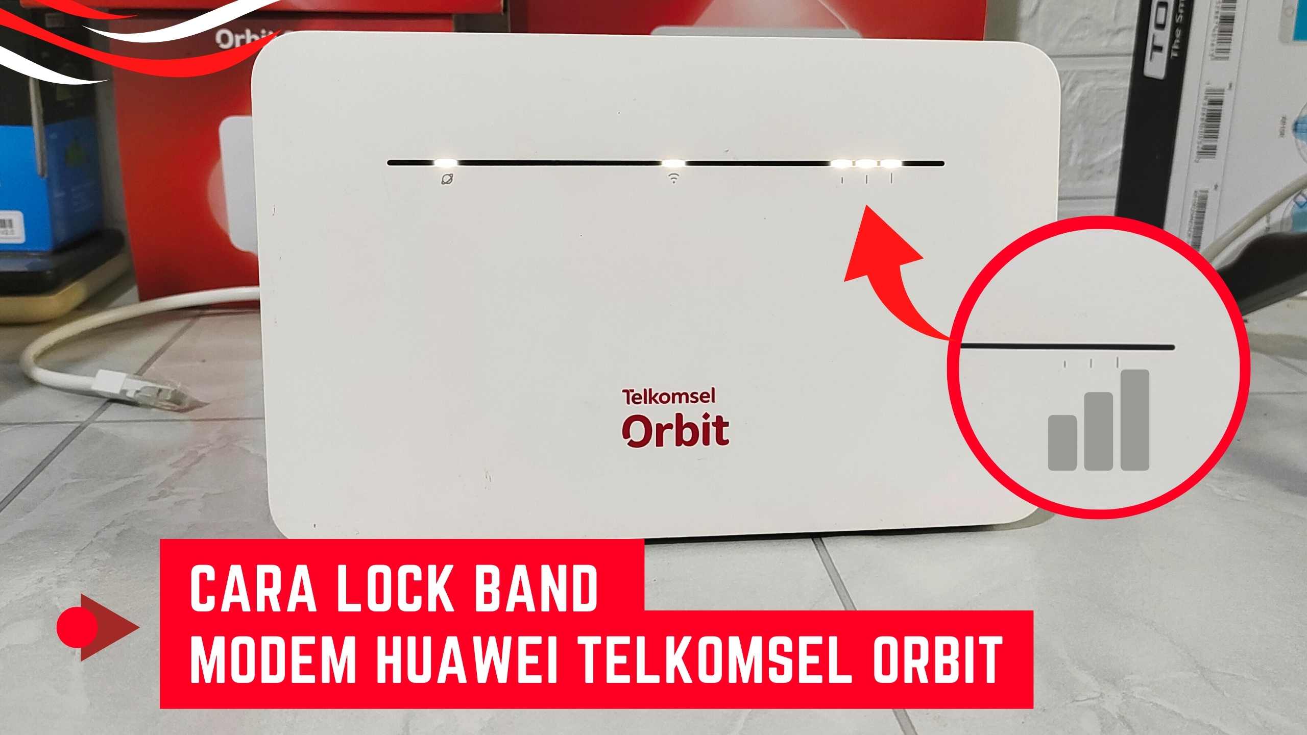 cara lock band modem huawei telkomsel orbit