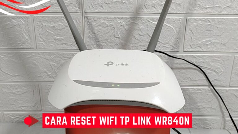Cara Reset Router TP Link Termudah