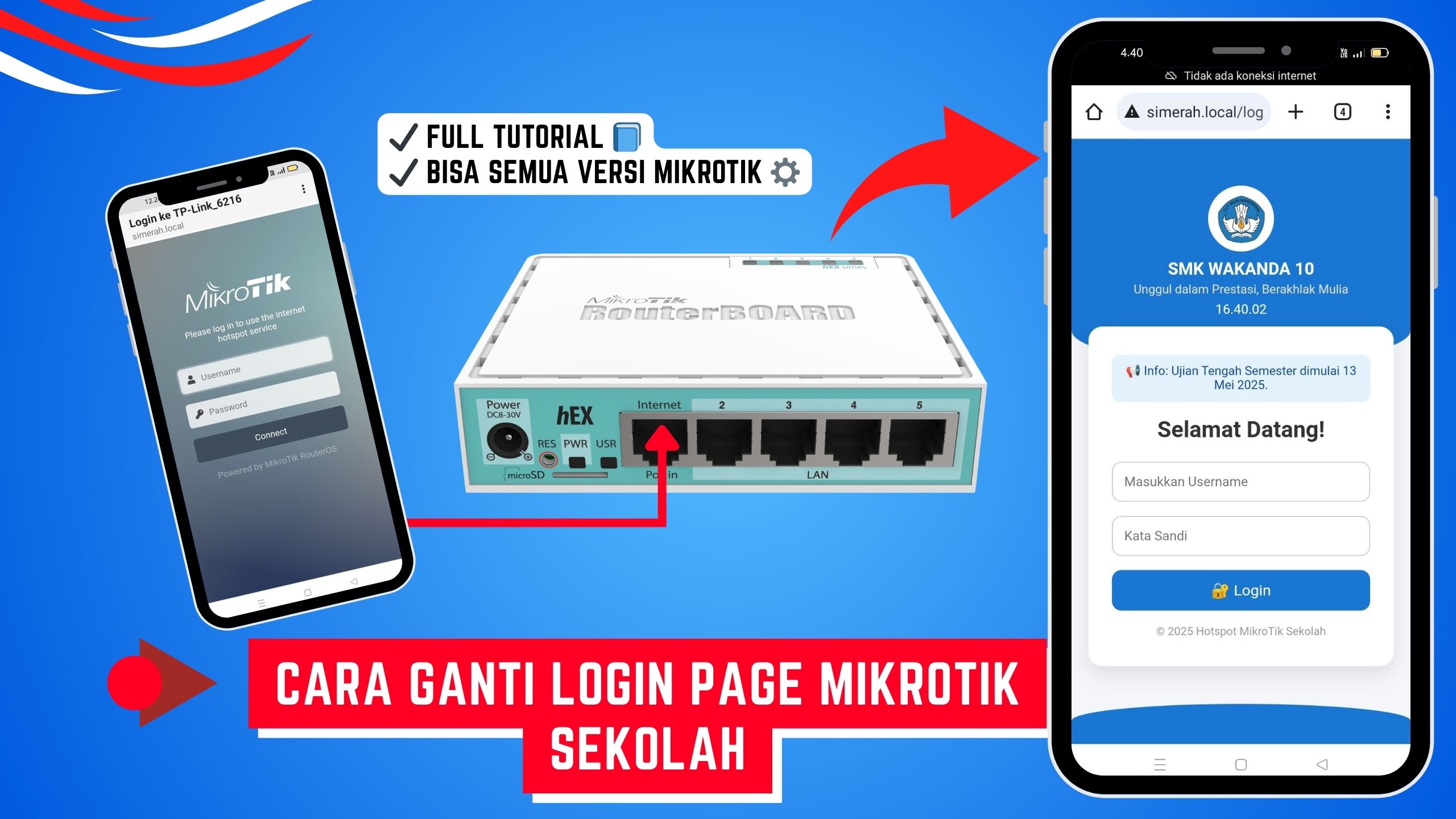 Cara Login Page Hotspot MikroTik