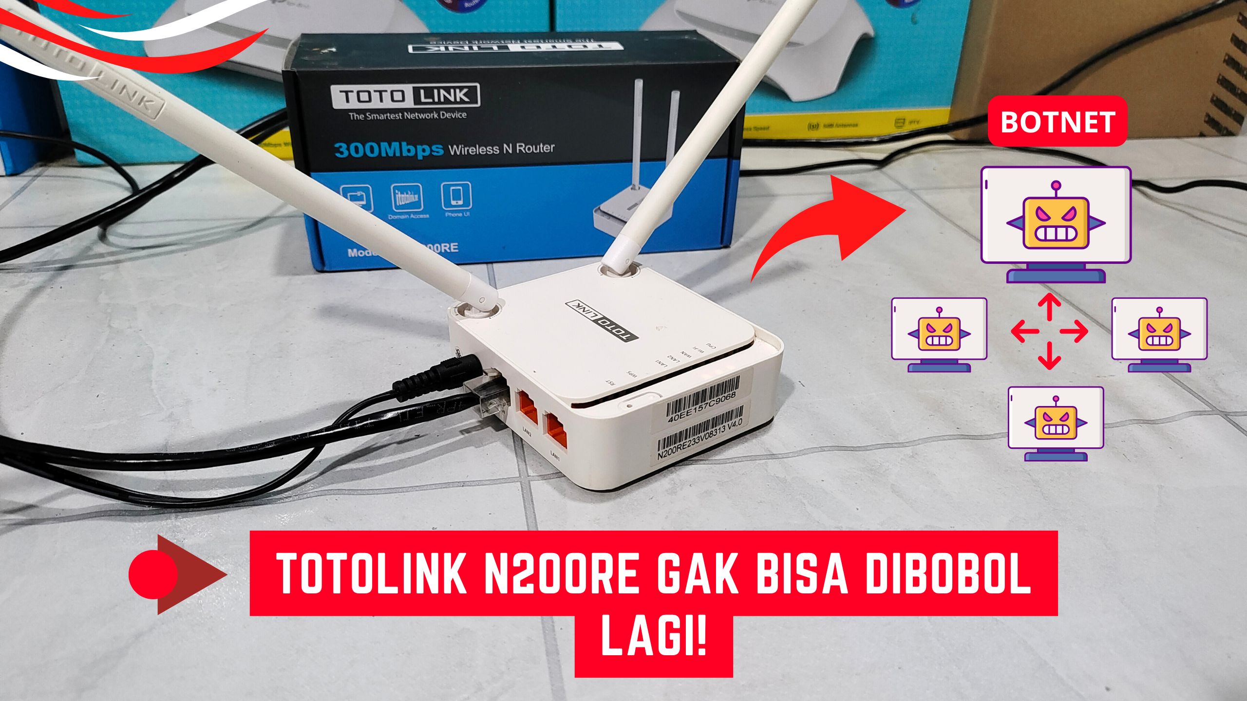 Mengamankan Router TOTOLINK
